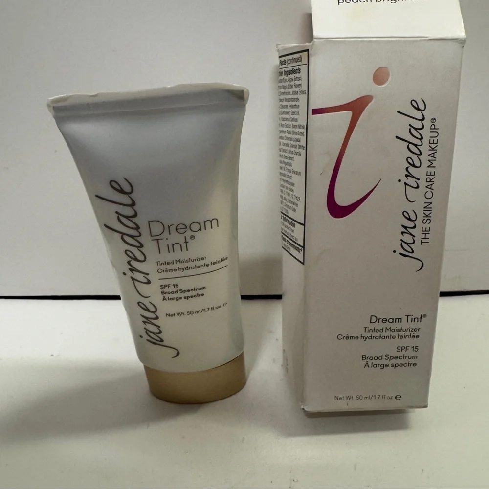 jane iredale Dream Tint Tinted Moisturizer SPF 15 Peach B 1.7 Oz